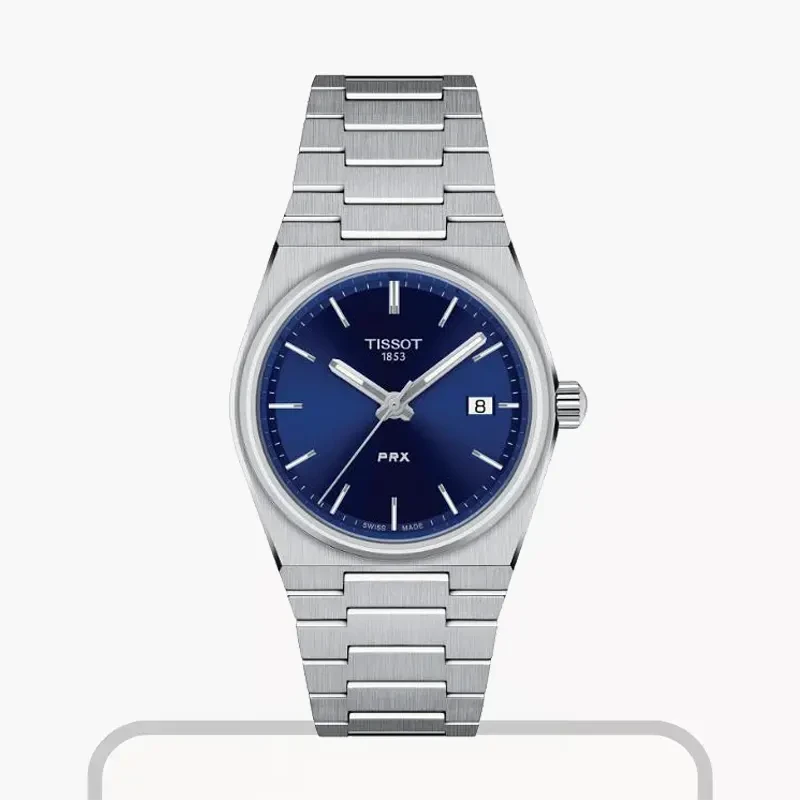 Tissot PRX Swiss Quartz 35mm Blue Dial Unisex Watch